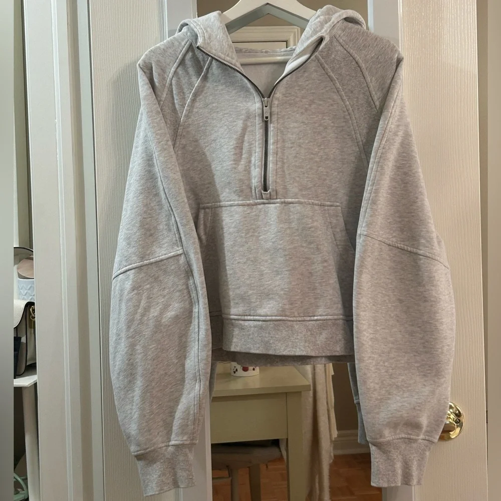 Lululemon Scuba Oversized Half-Zip Hoodie, size M/L - Picture 2 of 6